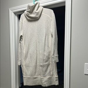 Lululemon Cream Detachable Turtleneck Sweater